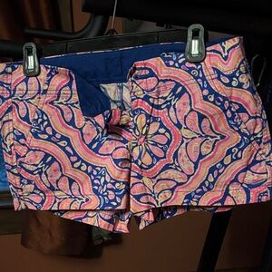 Lilly Pulitzer Vibrant Patterned High Waist Shorts